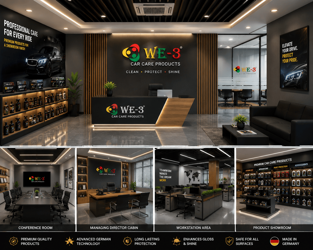 WE-3 car care products